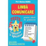 Limba si comunicare pentru elevii de gimnaziu. Teste explicative si aplicative, Clasele V-VI - 2012