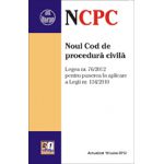 Noul cod de procedură civilă 1 Septembrie 2012