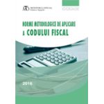 Norme metodologice de aplicare a Codului fiscal. Hotărarea Guvernului Romaniei nr. 1/2016