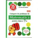 PUISOR 2022 - Culegere de probleme de matematica pentru clasa a VII-a - Conform cu programa 2022