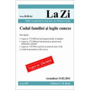 Codul familiei si legile conexe (actualizat la 15.02.2011). Cod 429