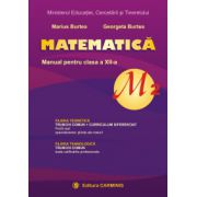 Matematica, M2, manual pentru clasa a XII-a