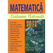 Evaluare nationala 2012 - Matematica