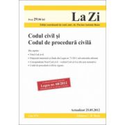 Codul civil si Codul de procedura civila (actualizata la data de 25 mai 2012)