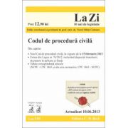 Codul de procedura civila (actualizat la 10.06.2013)