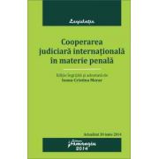 Cooperarea judiciară internațională în materie penală