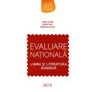 Limba si literatura romana, Evaluare nationala 2015