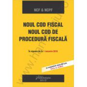 Noul Cod fiscal si noul Cod de procedura fiscala. In vigoare de la 1 Ianuarie 2016