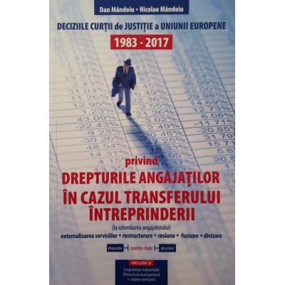 Drepturile angajatilor in cazul transferului intreprinderii - Jurisprudenta CJUE 1983-2017