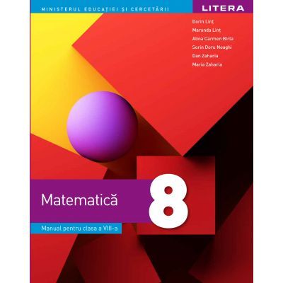 Matematică. Manual pentru clasa a VIII-a - Litera